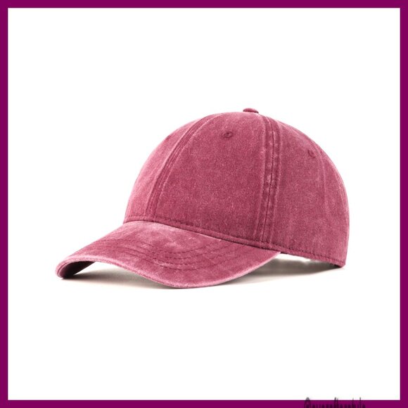XXL Oversized Denim Baseball Cap For Big Heads Adjustable Dad Hat